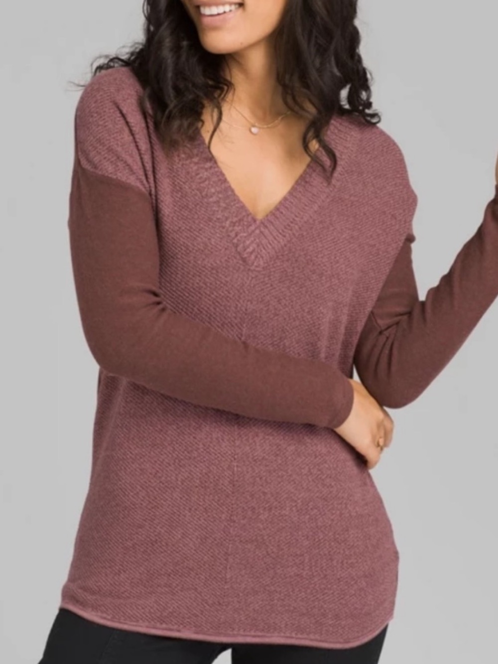 PrAna Cedros Sweater Tunic 100% Organic Cotton Size Medium